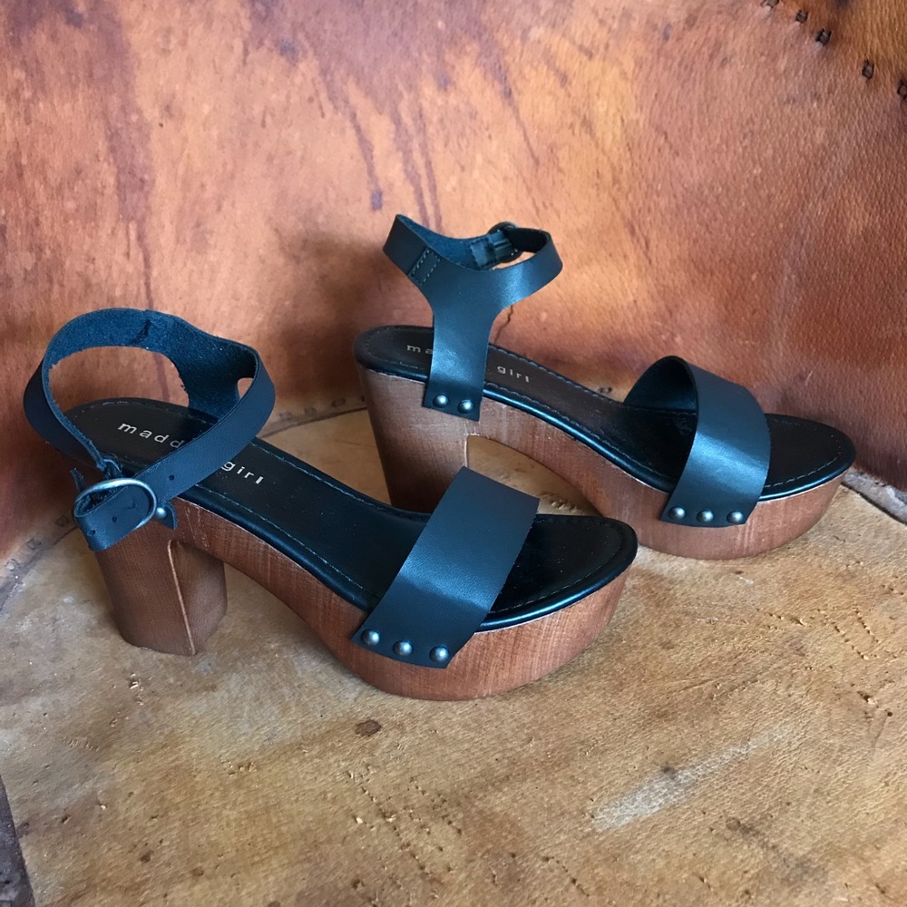 Madden girl clog heels